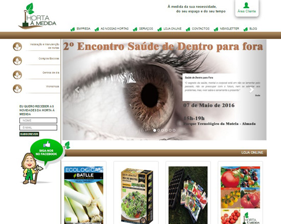 Horta à Medida - Lojas Online